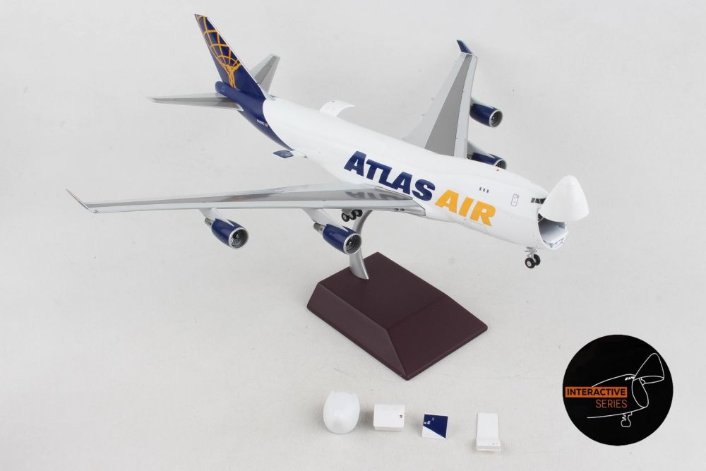 1/200 Atlas Air B747-400ERF N492MC (Interactive Series)