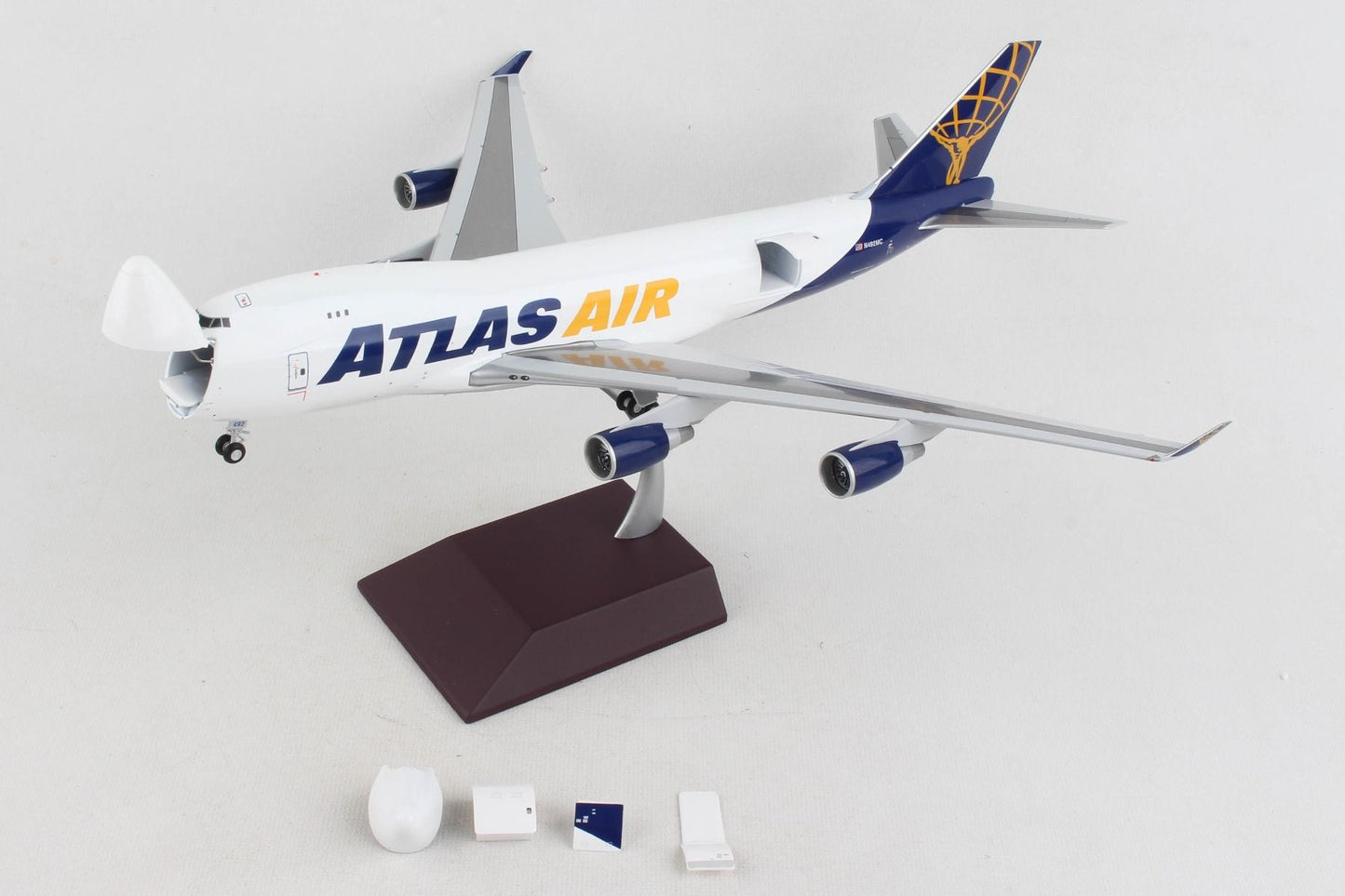 1/200 Atlas Air B747-400ERF N492MC (Interactive Series)