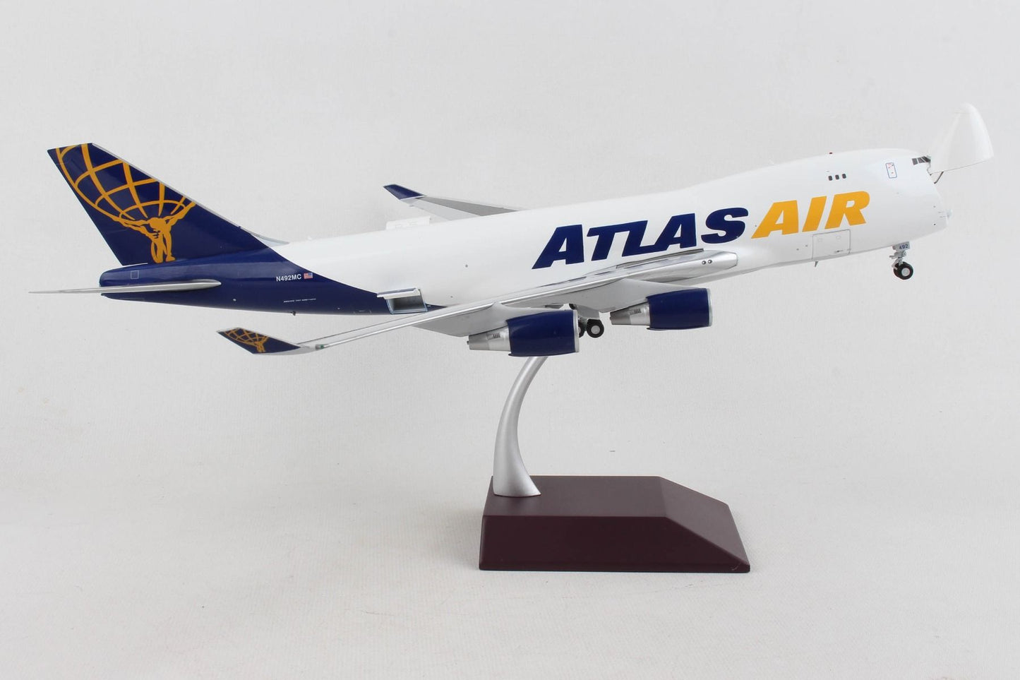 1/200 Atlas Air B747-400ERF N492MC (Interactive Series)