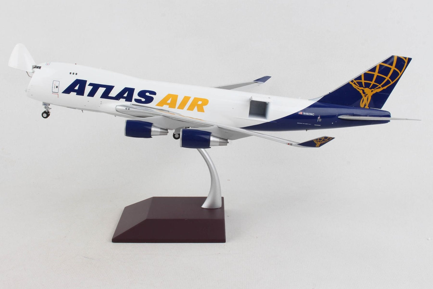 1/200 Atlas Air B747-400ERF N492MC (Interactive Series)