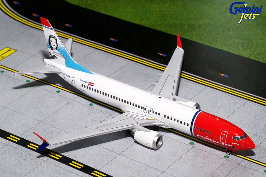 1/200 Norse B737 M8 Sonia Henie LN-MAX