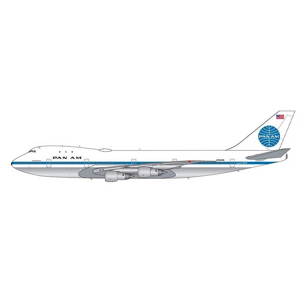 1/200 PAN AM B747-100