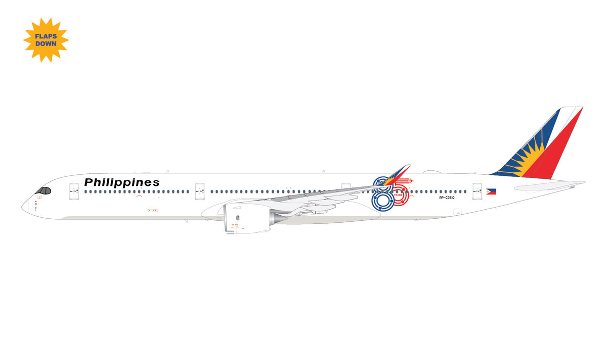 1/200 Philippine Airlines A350-1000 RP-C3510 "85 Years" (Flaps Down)