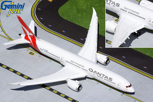 1/200 Qantas Airways B787-9 Flaps Down   NEW MOULD!    VH-ZNK