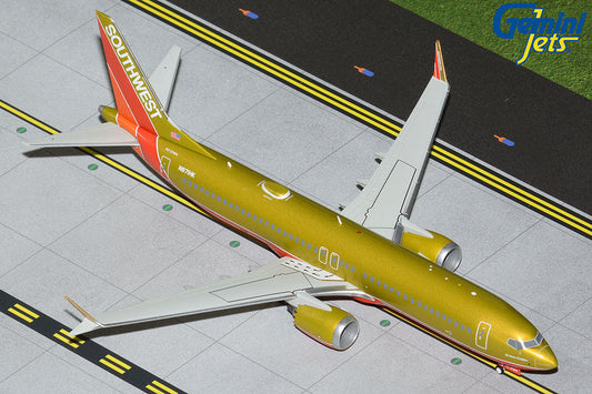 1/200 Southwest Airlines B737 MAX 8 'Herbert D. Kelleher' Gold Retro