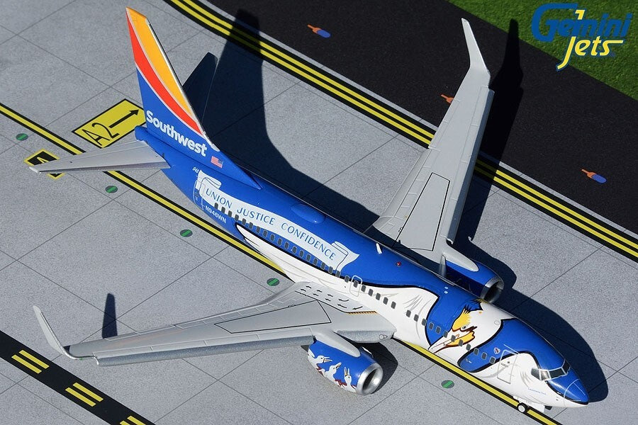 1/200 Southwest Airlines B737-700 N946WN  - Louisiana One -  w/Flaps Down