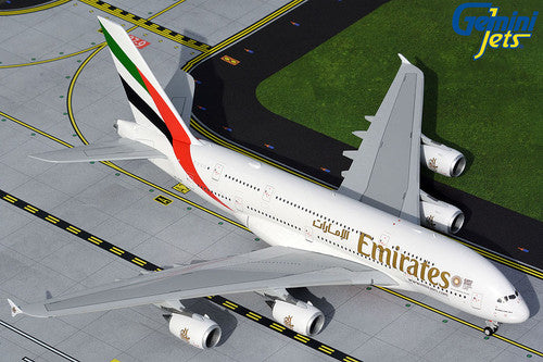 1/400 Emirates A380 A6-EUV no Expo logo or design