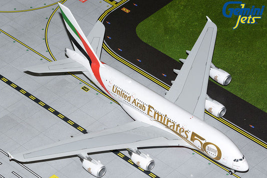 1/200 Emirates A380 A6-EVG UAE 50th Anniversary Livery