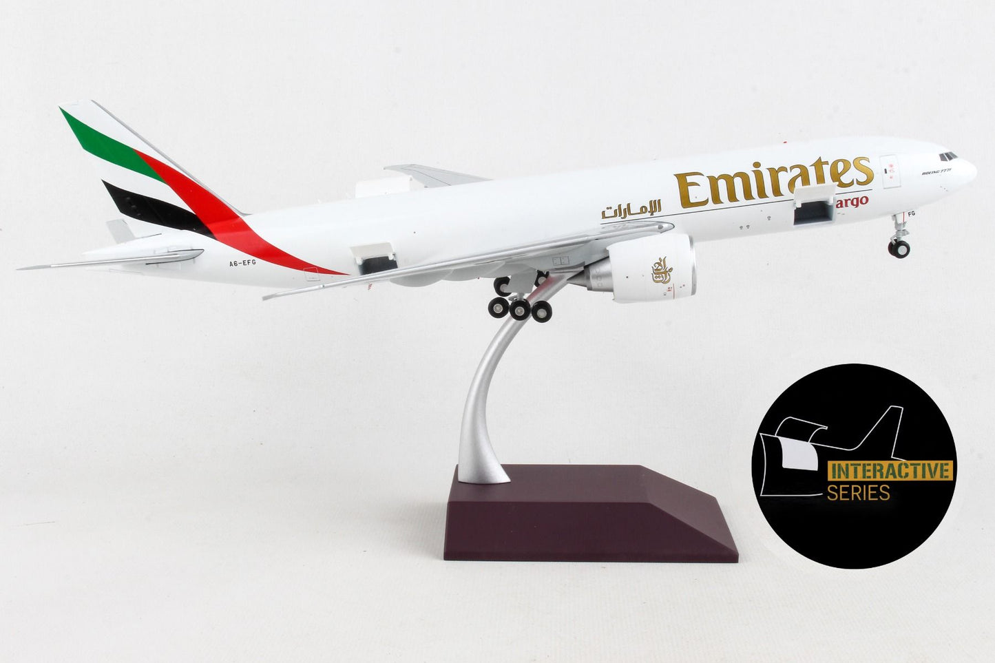 1/200 Emirates SkyCargo B777-200LRF A6-EFG (Interactive Series)