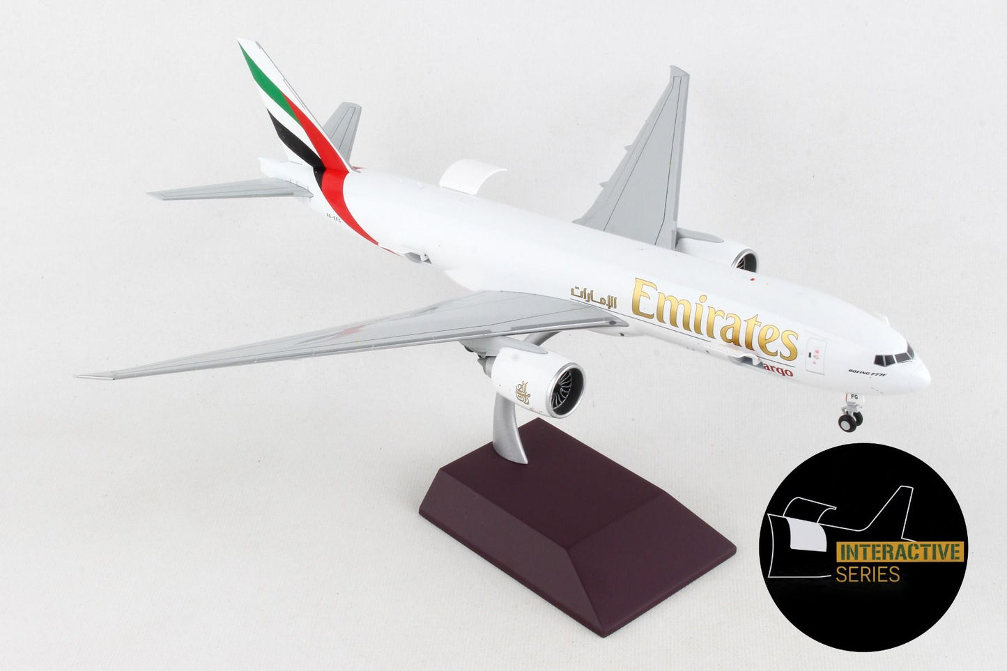 1/200 Emirates SkyCargo B777-200LRF A6-EFG (Interactive Series)