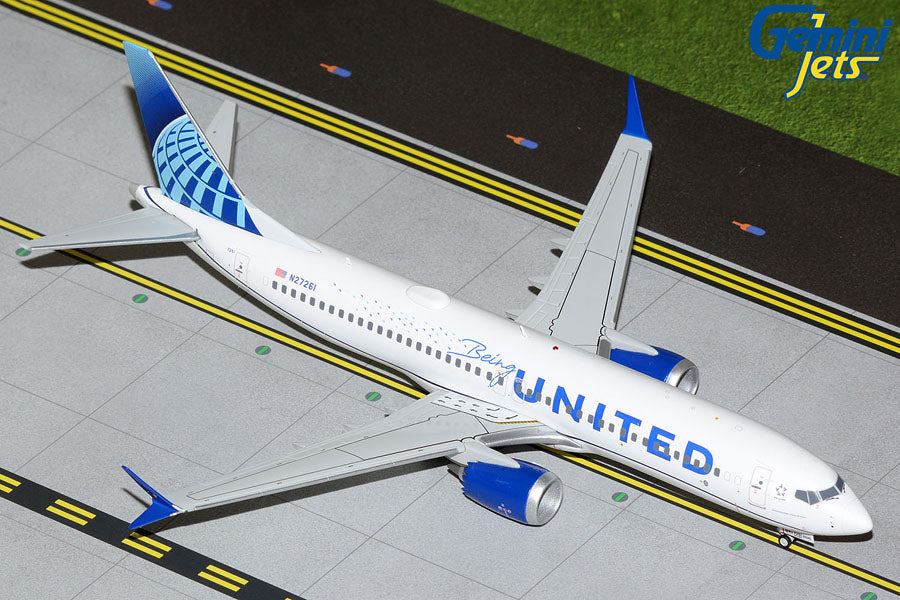 1/200 United Airlines B737 MAX 8 "Being United" N27261