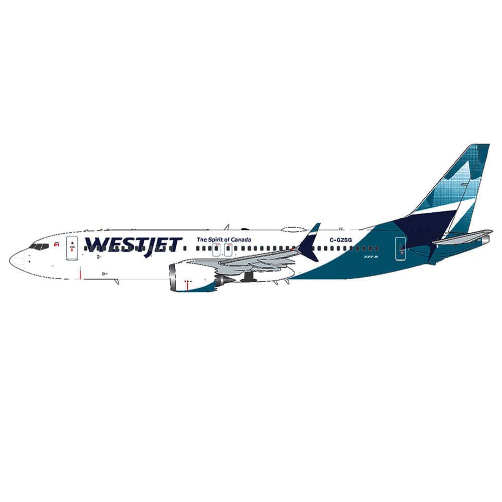 1/200 WESTJET B737 MAX-8