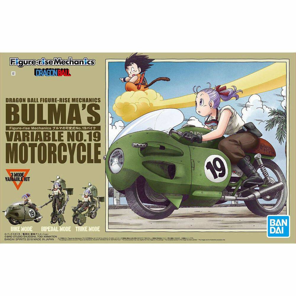 Figure-rise Mechanics Bulma s Variable No.19 Motorcycle