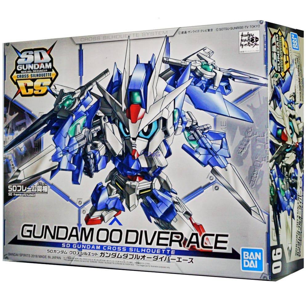 SD GUNDAM CROSS SILHOUETTE GUNDAM 00 DIVER ACE