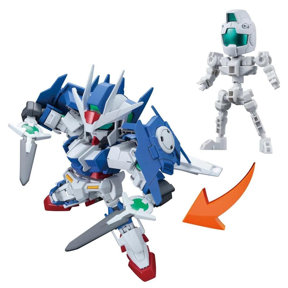 SD GUNDAM CROSS SILHOUETTE GUNDAM 00 DIVER ACE