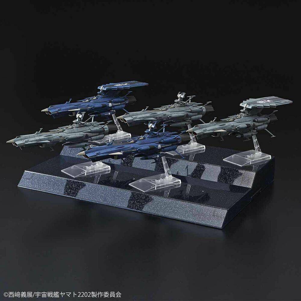 SPACE BATTLESHIP YAMATO 2202 MECHA COLLECTION U.N.C.F. A-class SET