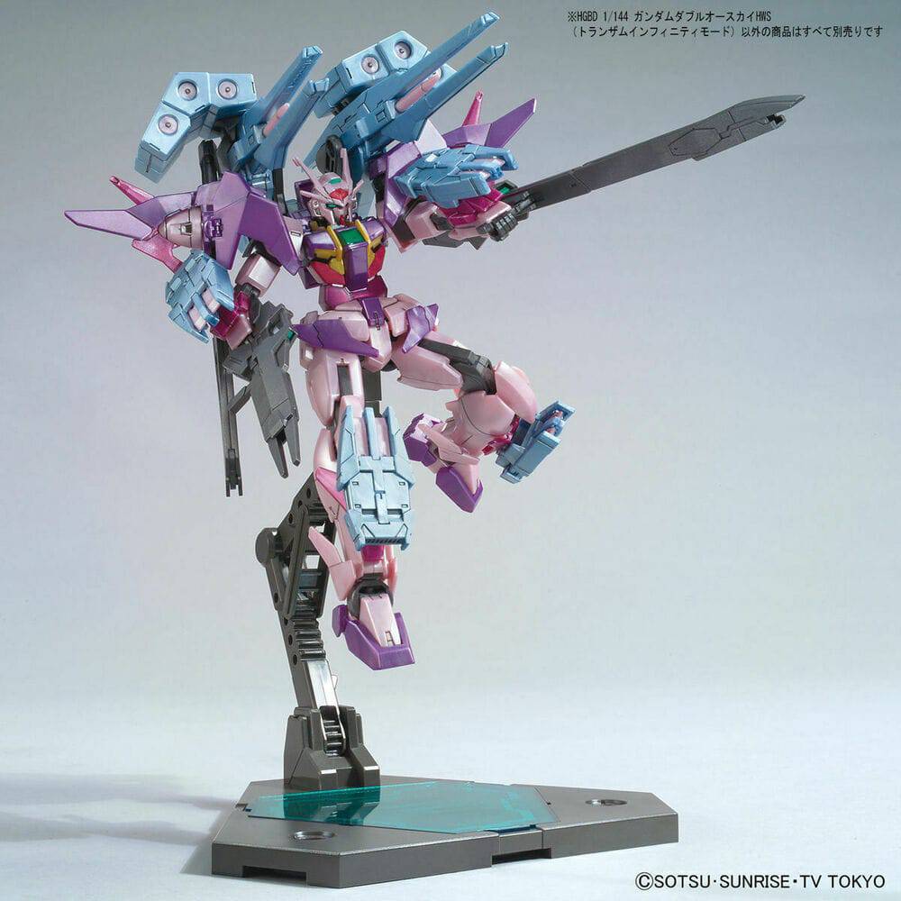 HGBD 1/144 GUNDAM 00 SKY HWS (TRANS-AM INFINITY MODE)