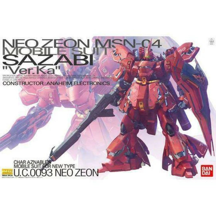 MG 1/100 NEO ZEON MSN-04 SAZABI Ver.Ka