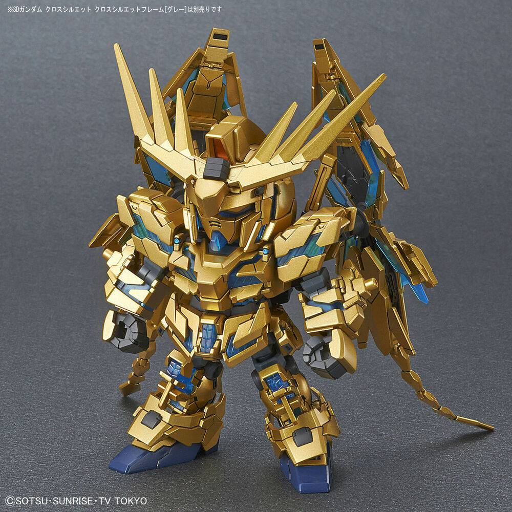 SD GUNDAM CROSS SILHOUETTE UNICORN GUNDAM 03 PHENEX DESTROY MODE NARRATIVE Ver.