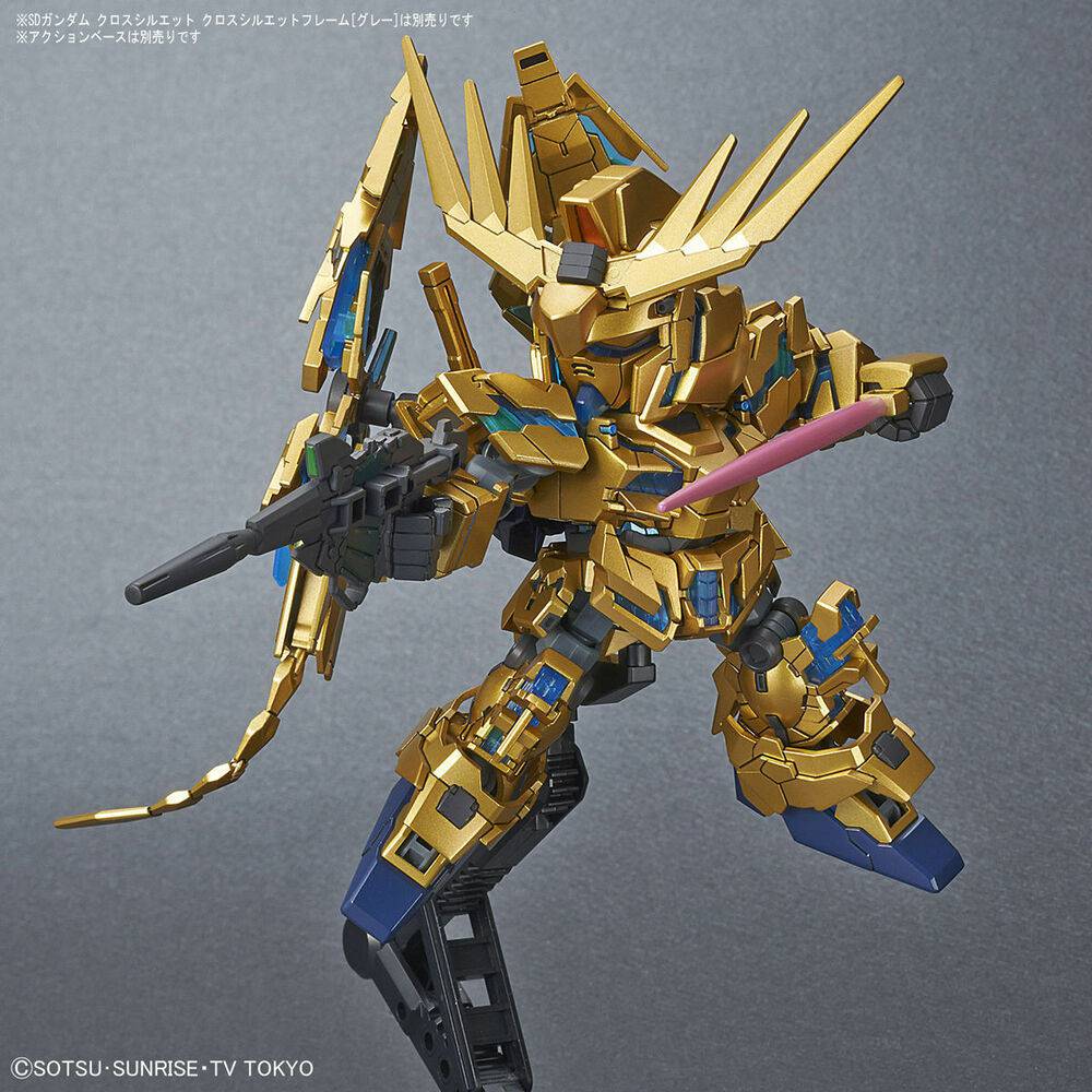 SD GUNDAM CROSS SILHOUETTE UNICORN GUNDAM 03 PHENEX DESTROY MODE NARRATIVE Ver.