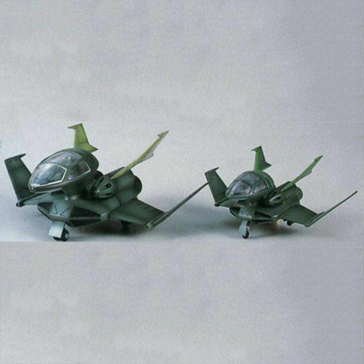 1/100 and 1/144 EX-04 Dopp Fighter