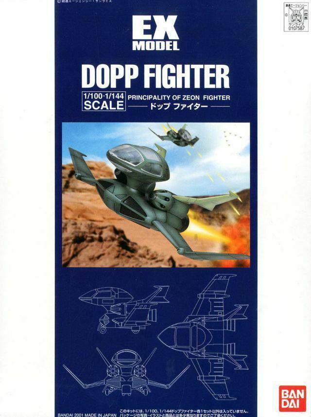 1/100 and 1/144 EX-04 Dopp Fighter