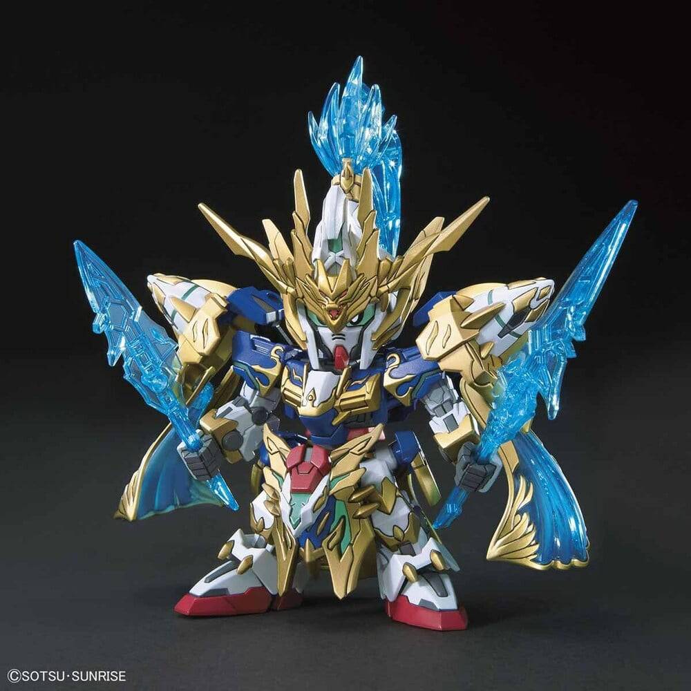 SD SANGOKU SOKETSUDEN Zhao yun 00 GUNDAM and Bilongqu