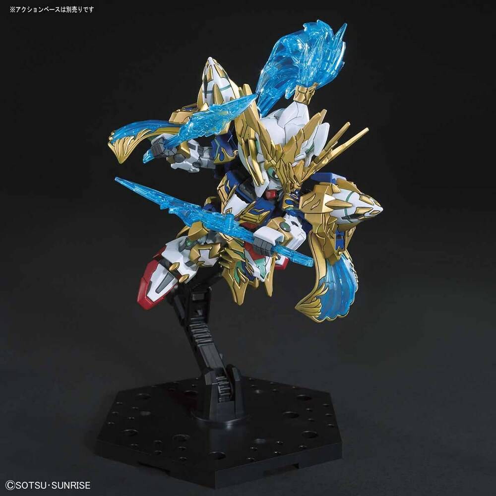 SD SANGOKU SOKETSUDEN Zhao yun 00 GUNDAM and Bilongqu