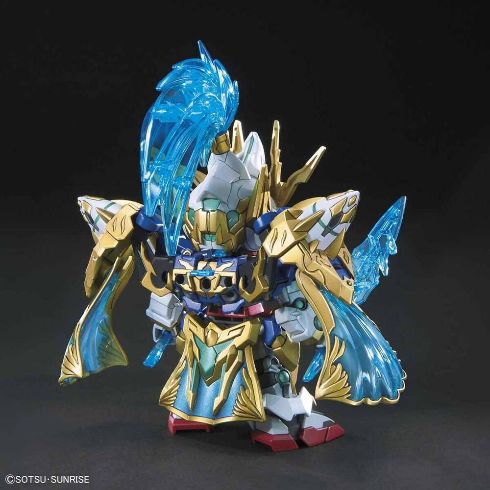 SD SANGOKU SOKETSUDEN Zhao yun 00 GUNDAM and Bilongqu