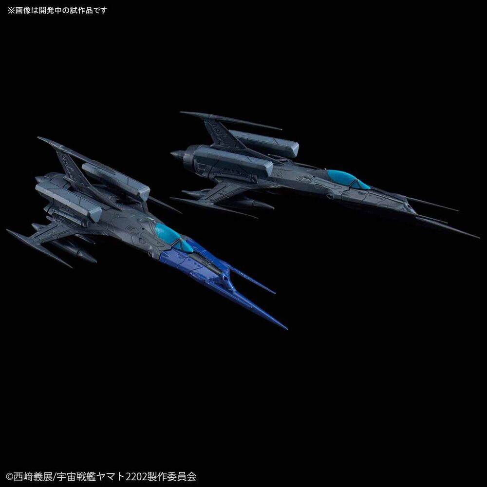 SPACE BATTLESHIP YAMATO 2202 MECHA COLLECTION TYPE 0 MODEL 52 bis AUTONOMOUS SPACE FIGHTER BLACK BIR