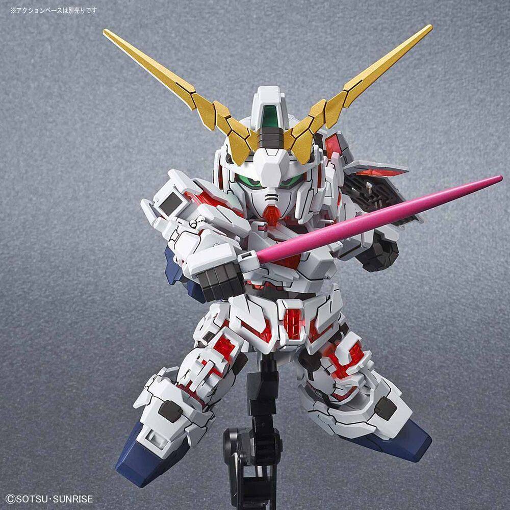 SD GUNDAM CROSS SILHOUETTE UNICORN GUNDAM DESTROY MODE