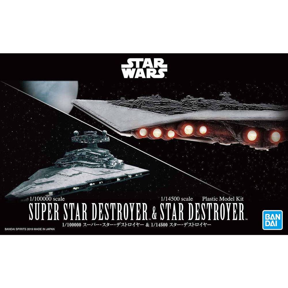 1/100000 SUPER STAR DESTROYER & 1/14500 STAR DESTROYER