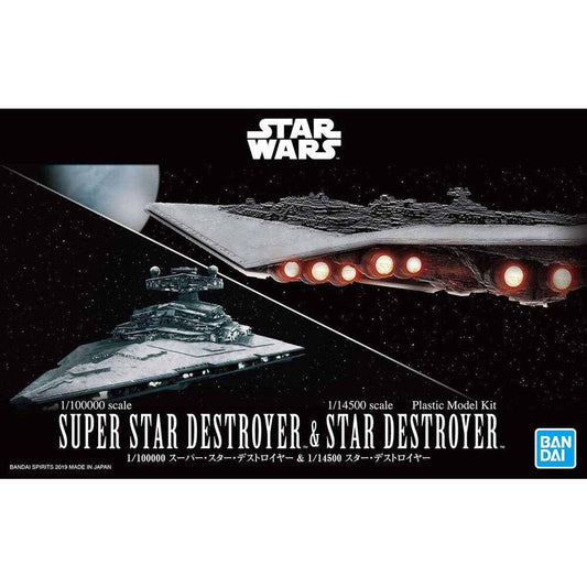 1/100000 SUPER STAR DESTROYER & 1/14500 STAR DESTROYER