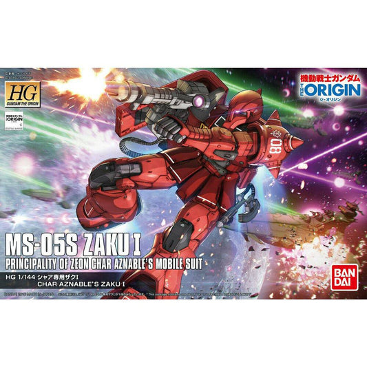 HG 1/144 MS-05S CHAR AZNABLE S ZAKU I