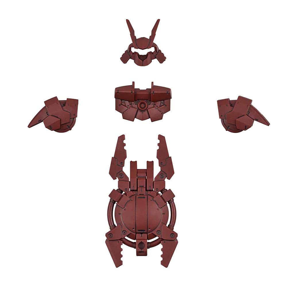 30MM 1/144 OPTION ARMOR FOR CLOSE FIGHTING [PORTANOVA EXCLUSIVE/DARDK RED]