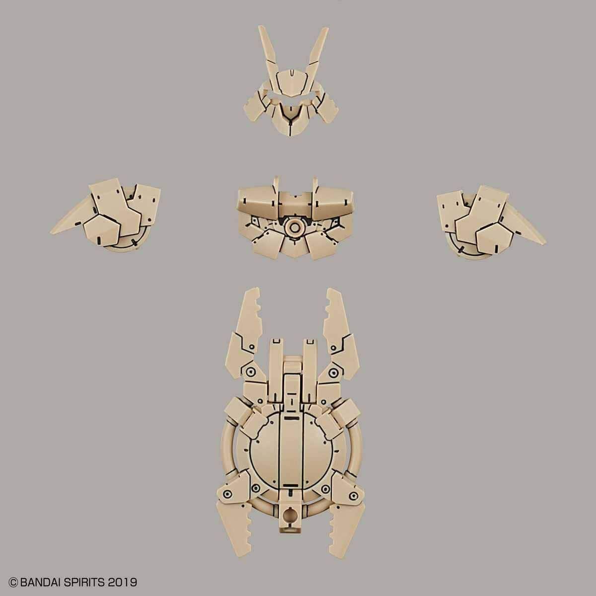 30MM 1/144 OPTION ARMOR FOR CLOSE FIGHTING [PORTANOVA EXCLUSIVE/SAND YELLOW]