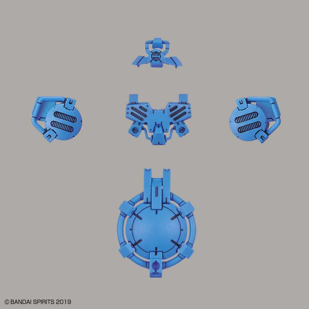 30MM 1/144 OPTION ARMOR FOR SPECIAL SQUD [PORTANOVA EXCLUSIVE/LIGHT BLUE]