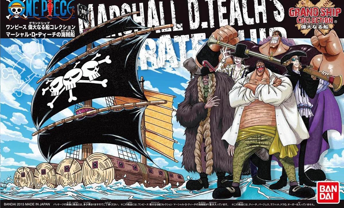 One Piece Grand Ship Collection Marshall D. Teach's Ship