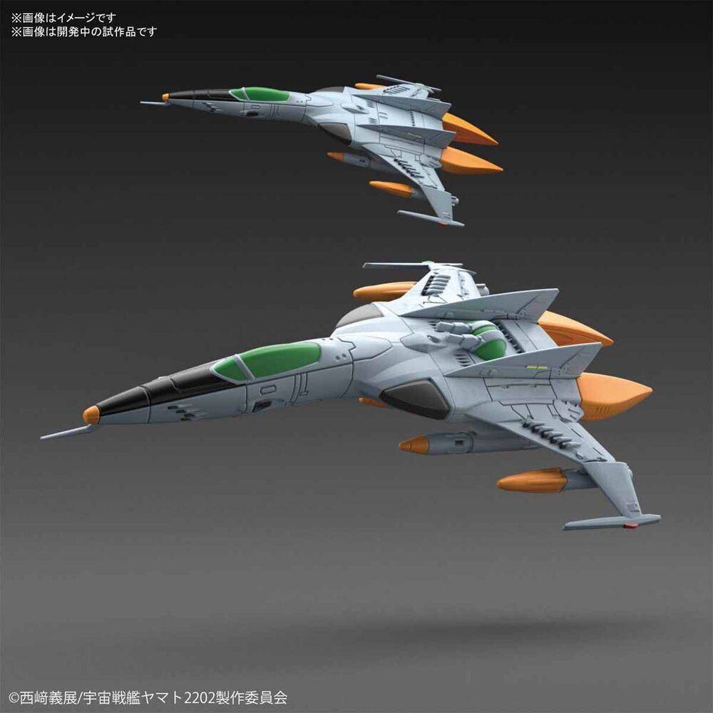 SPACE BATTLESHIP YAMATO 2202 MECHA COLLECTION TYPE 1 SPACE FIGHTER ATTACK CRAFT COSMO TIGER II DOUBL