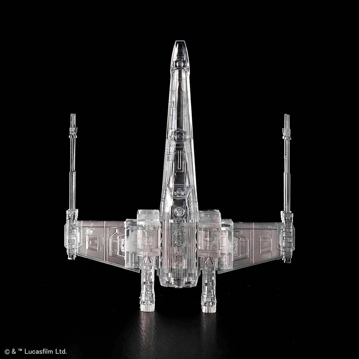 1/144 and 1/350 and 1/2700000 [STAR WARS- RETURN OF THE JEDI] CLEAR VEHICLE SET