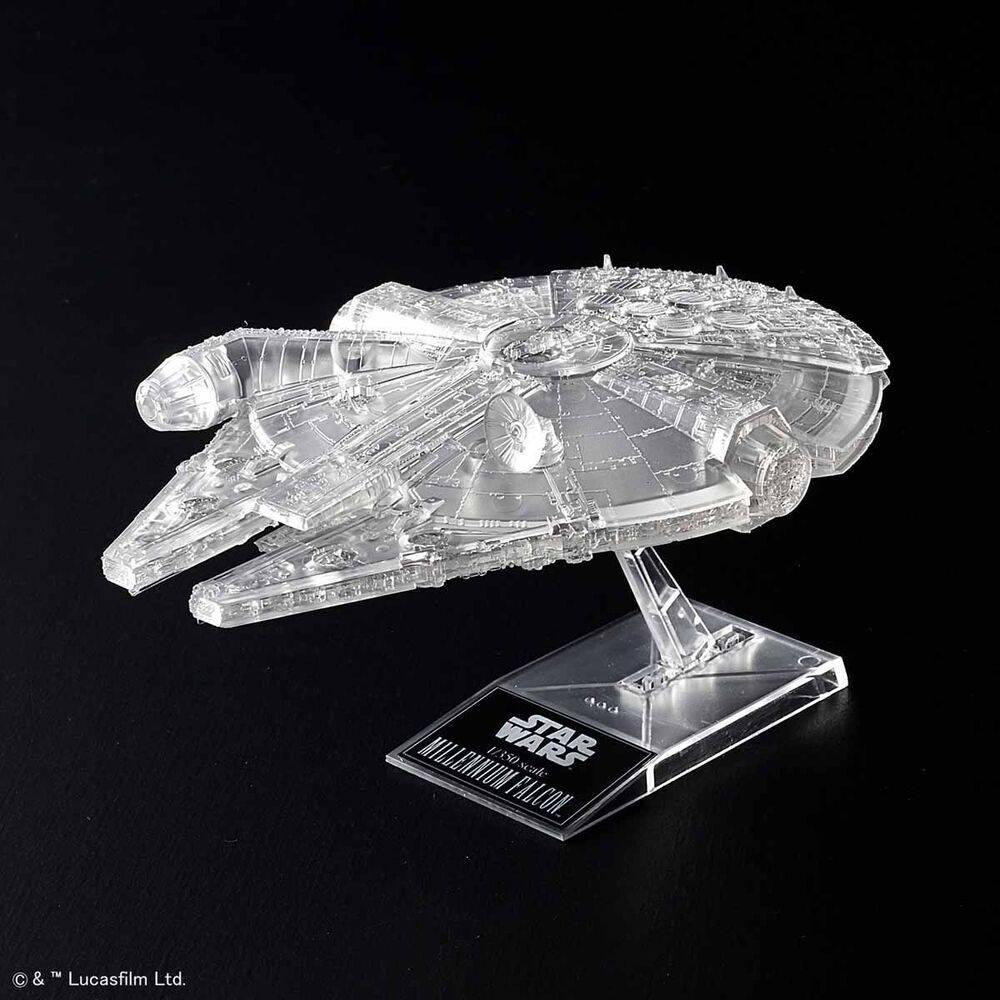 1/144 and 1/350 and 1/2700000 [STAR WARS- RETURN OF THE JEDI] CLEAR VEHICLE SET