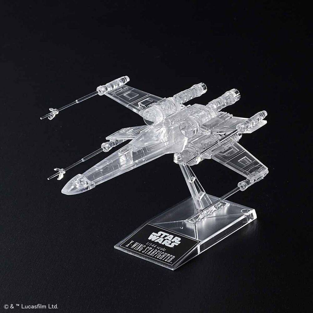 1/144 and 1/350 and 1/2700000 [STAR WARS- RETURN OF THE JEDI] CLEAR VEHICLE SET