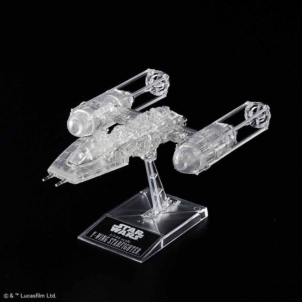 1/144 and 1/350 and 1/2700000 [STAR WARS- RETURN OF THE JEDI] CLEAR VEHICLE SET