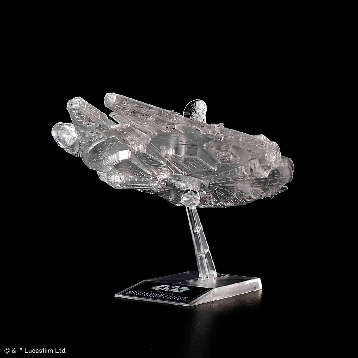 1/144 and 1/350 and 1/2700000 [STAR WARS- RETURN OF THE JEDI] CLEAR VEHICLE SET