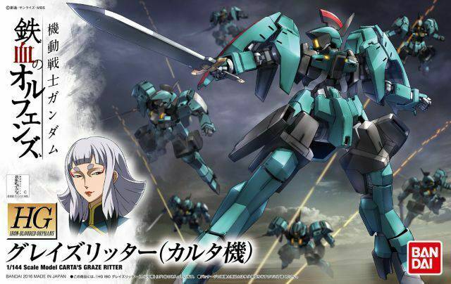 HG 1/144 CARTAS GRAZE RITTER