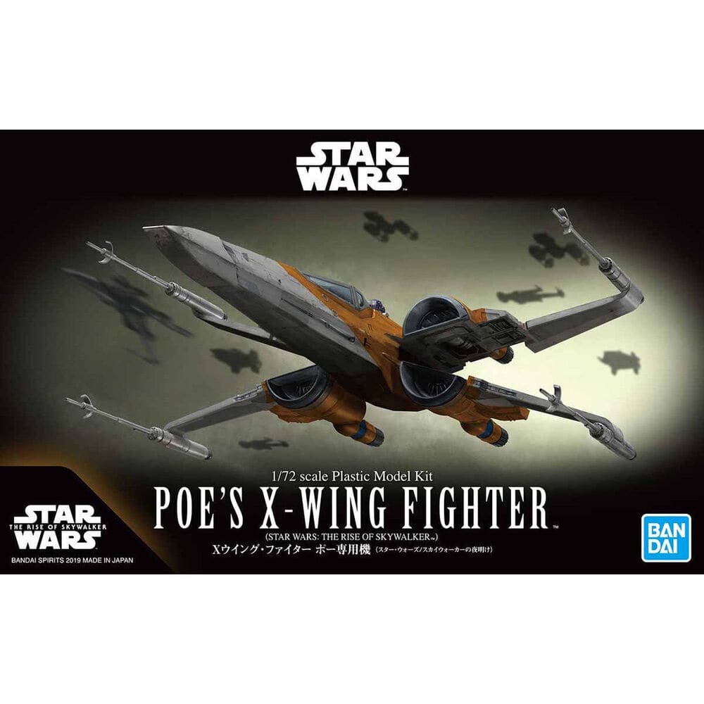 1/72 POES X-WING FIGHTER STAR WARS-THE RISE OF SKYWALKER