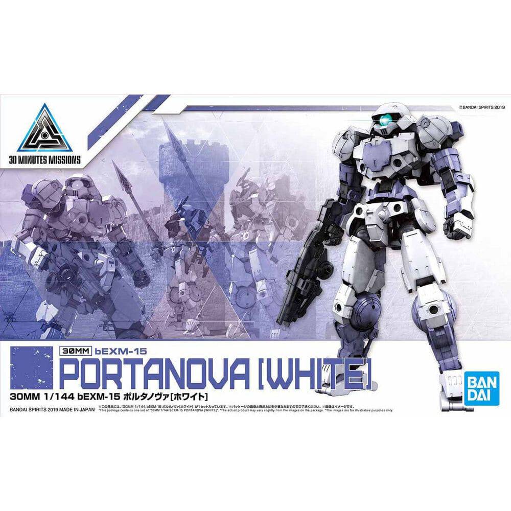 30MM 1/144 bEXM-15 PORTANOVA [WHITE]