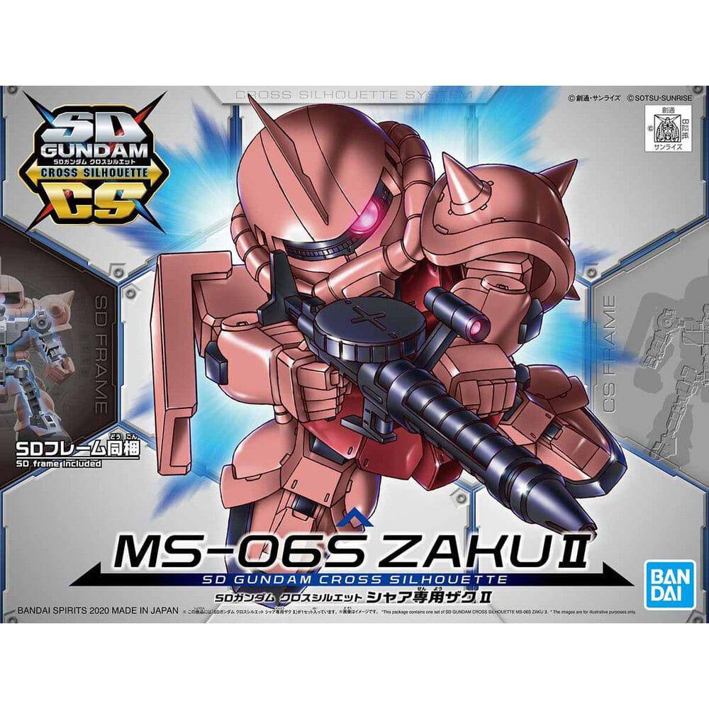 SD GUNDAM CROSS SILHOUETTE MS-06S ZAKU II