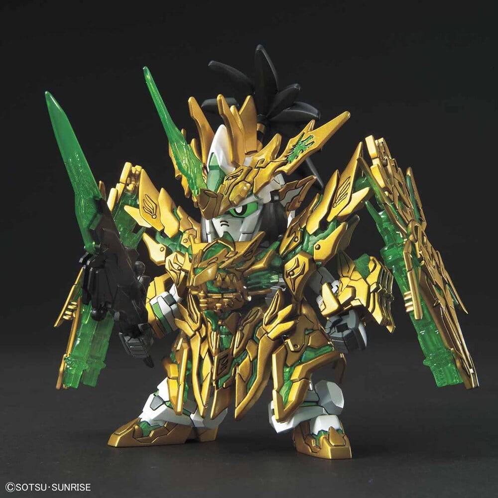 SD SANGOKU SOKETSUDEN Long Xian Liu Bei UNICORN GUNDAM