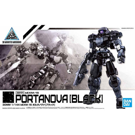 30MM 1/144 bEXM-15 PORTANOVA [BLACK]